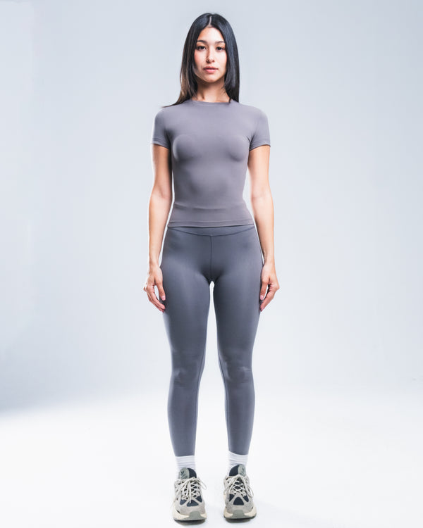 Grey T-shirt + Leggings set