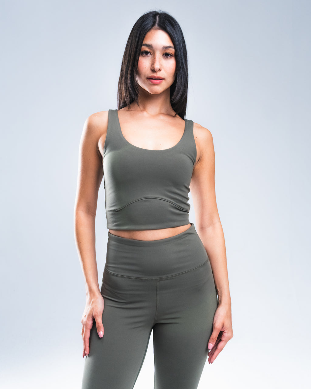 Olive Tank Top