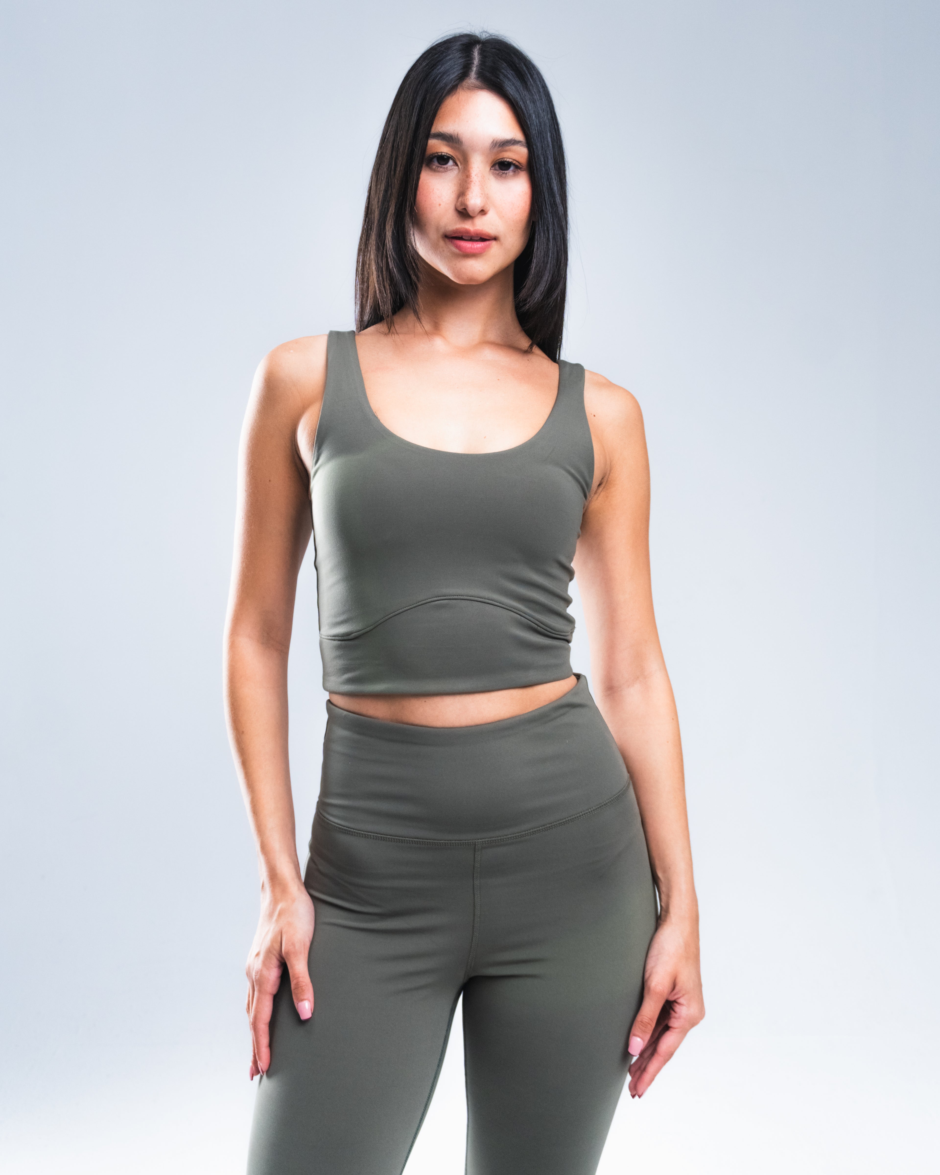 Olive Tank Top