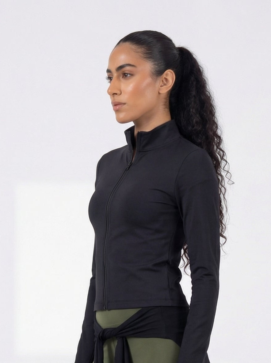 Charcoal Black Jacket