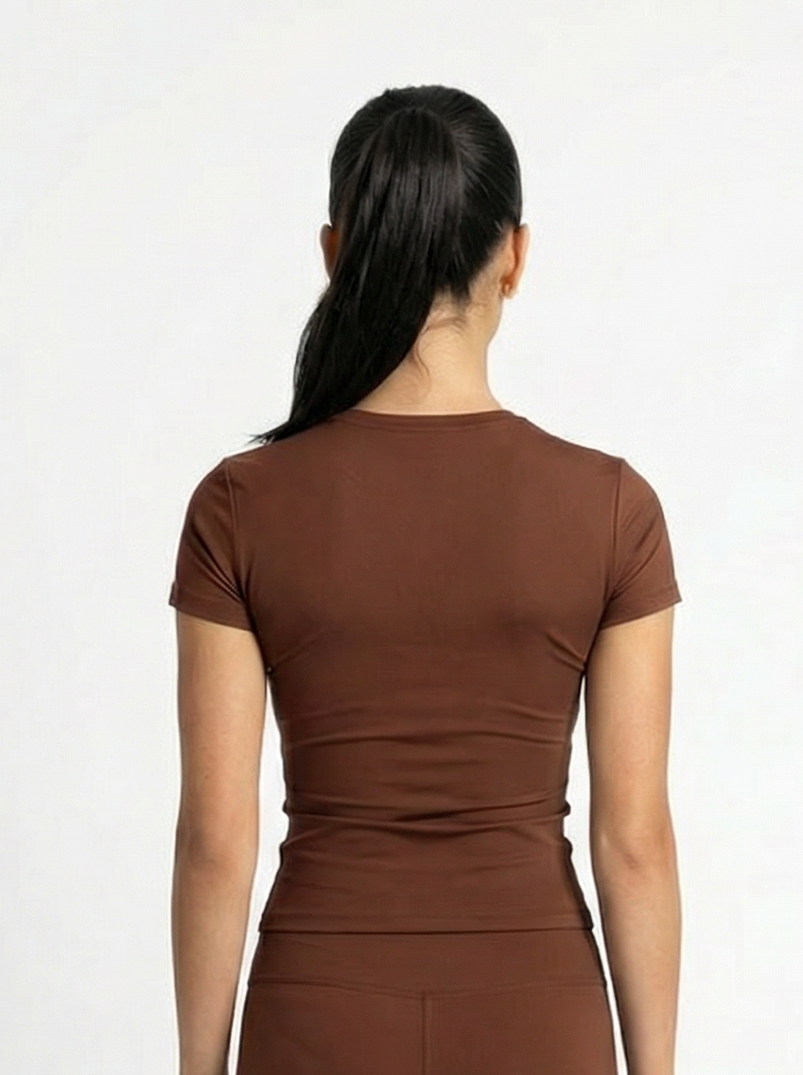 Chestnut Brow Short Sleeve